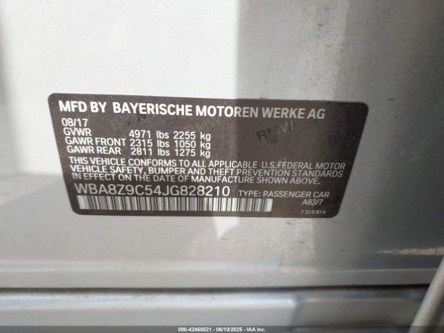 2018 BMW 330I GRAN TURISMO WBA8Z9C54JG828210 Photo 8