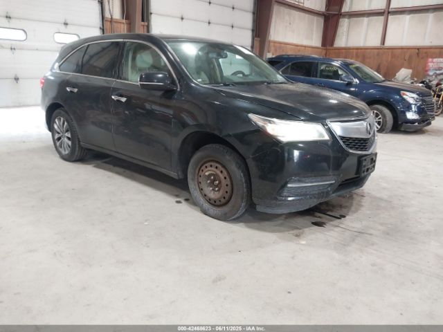 2015 ACURA MDX 5FRYD4H41FB018103 Photo 0