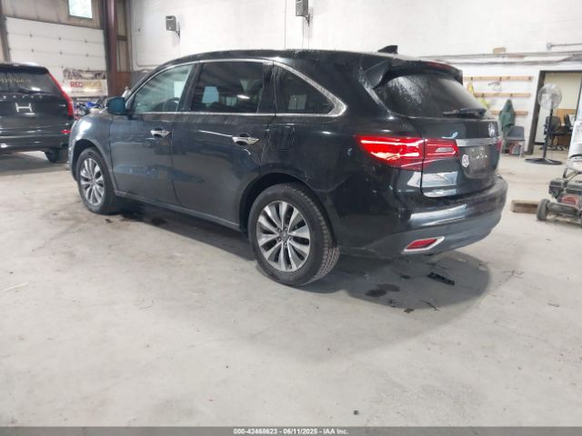 2015 ACURA MDX 5FRYD4H41FB018103 Photo 2