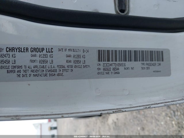 Dodge Charger 2014 2C3CDXAT7EH350316 Image 9