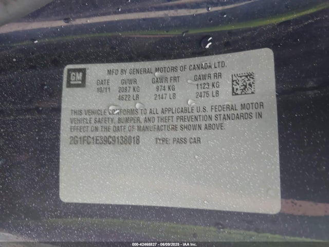 Продаж на аукціоні авто 2012 Chevrolet Camaro 2lt, vin: 2G1FC1E39C9138018, номер лоту: 42468827