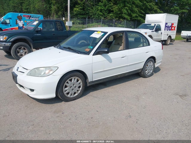 42468873 :رقم المزاد ، 2HGES16555H580472 vin ، 2005 Honda Civic Lx مزاد بيع