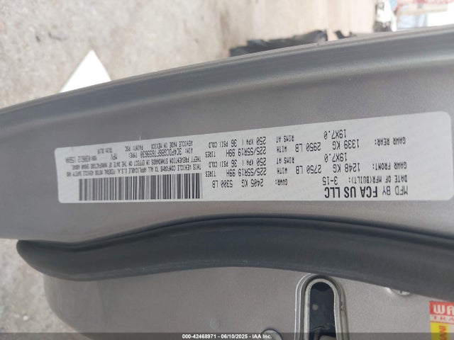 Dodge 2015 2015 3C4PDCGB6FT659630 Image 9
