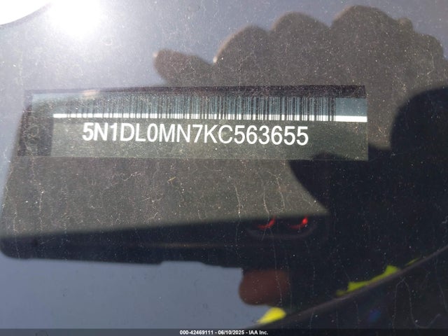 5N1DL0MN7KC563655 Infiniti QX60