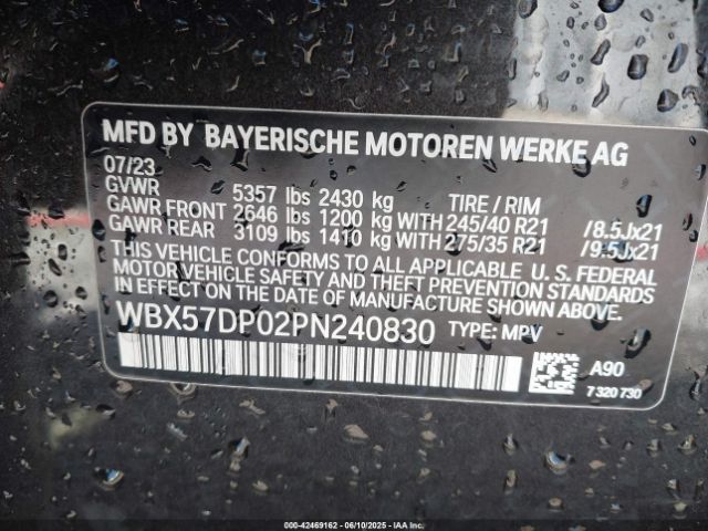 2023 BMW X3 WBX57DP02PN240830 Photo 8