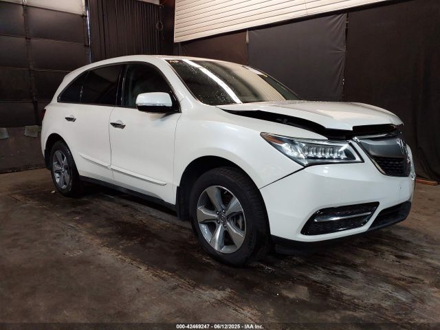 2014 ACURA MDX 5FRYD4H21EB011908 Photo 0