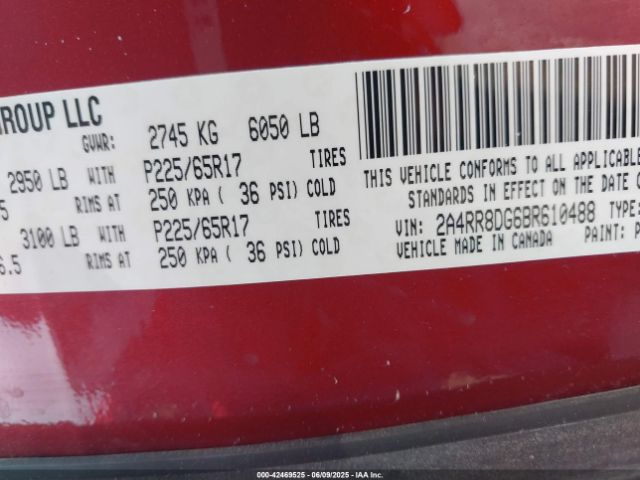 2011 CHRYSLER TOWN & COUNTRY 2A4RR8DG6BR610488 Photo 8