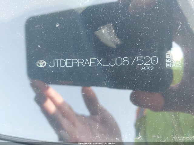 Toyota 2zr-fae 2020 JTDEPRAEXLJ087520 Image 9