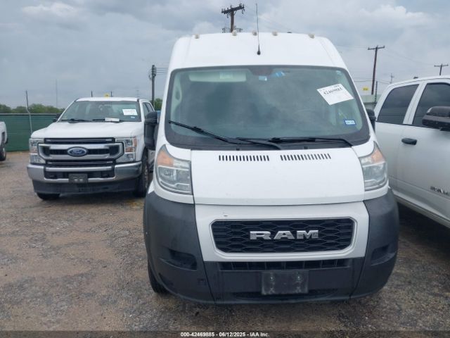 3C6URVJG4KE537388 RAM Promaster 3500 Cargo Van High Roof 159 Wb Ext