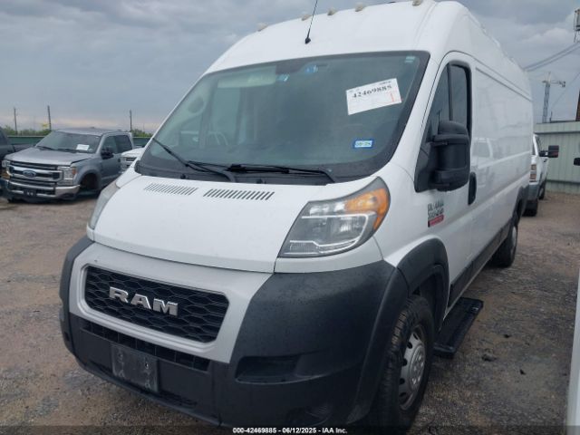 3C6URVJG4KE537388 RAM Promaster 3500 Cargo Van High Roof 159 Wb Ext