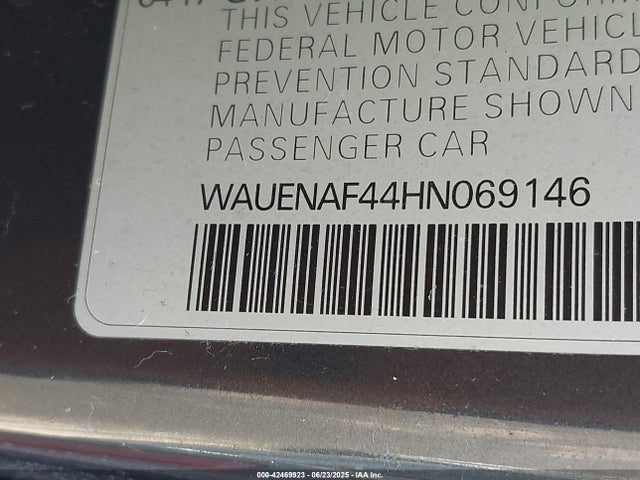 2017 AUDI A4 WAUENAF44HN069146 Photo 8