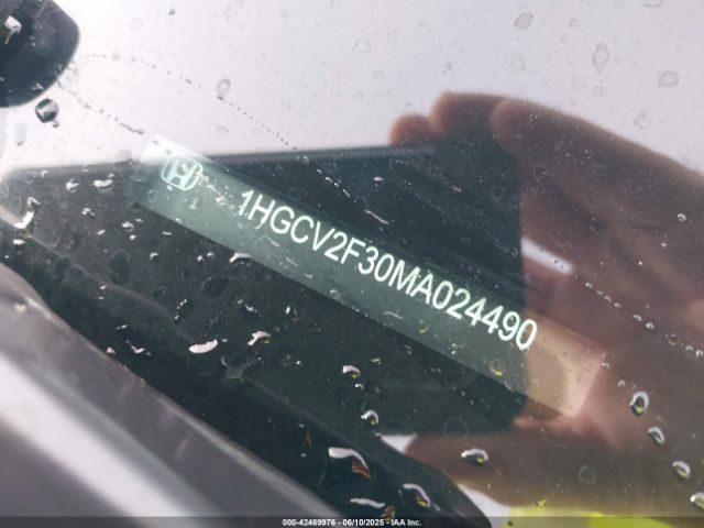 2021 HONDA ACCORD 1HGCV2F30MA024490 Photo 8