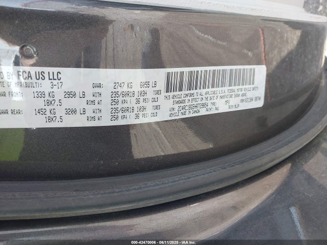 2C4RC1BG5HR729854 Chrysler 2017