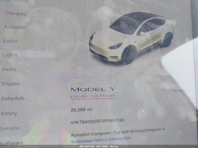 7SAYGDEF8PF800742 Tesla 2023