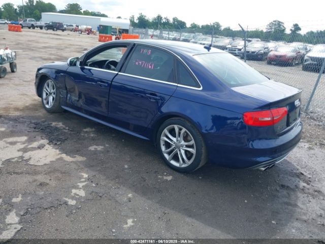 2013 AUDI S4 WAUBGAFL7DA135291 Photo 2