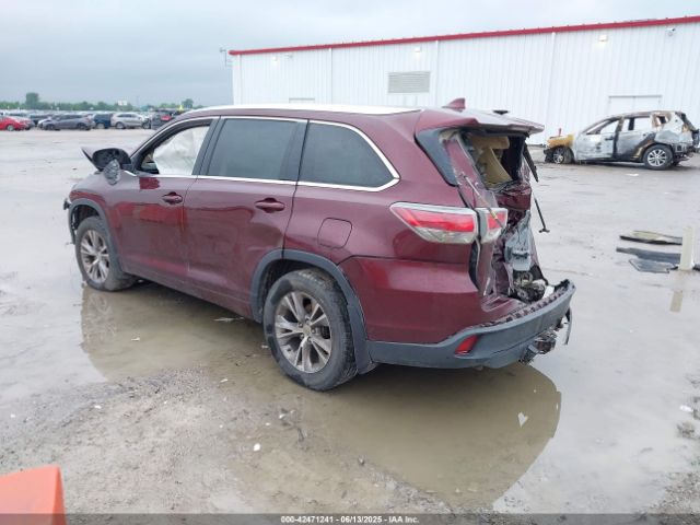 2015 TOYOTA HIGHLANDER 5TDJKRFHXFS218808 Photo 2