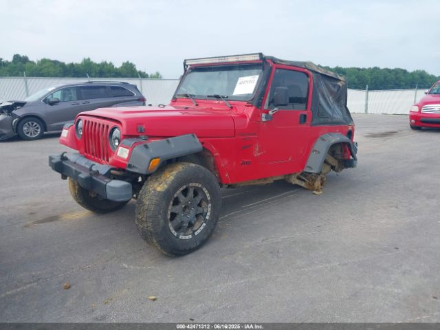2001 JEEP WRANGLER 1J4FA49S31P335680 Photo 1