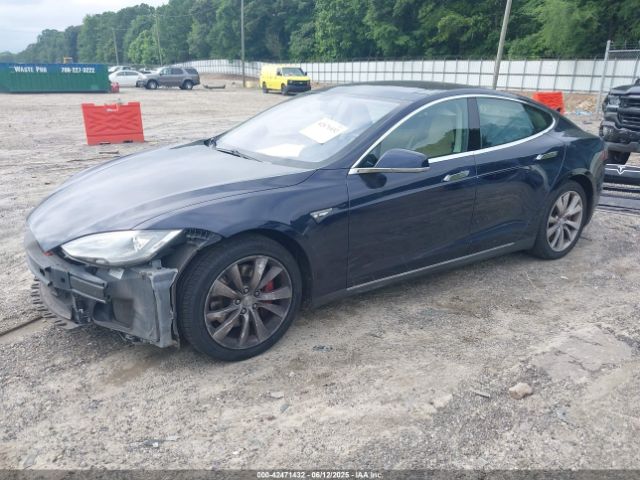 2014 TESLA MODEL S 5YJSA1H17EFP33860 Photo 1