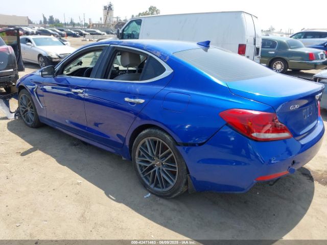 2019 GENESIS G70 KMTG34LA0KU020554 Photo 2