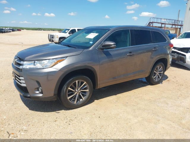 2017 TOYOTA HIGHLANDER 5TDKZRFH4HS193343 Photo 1