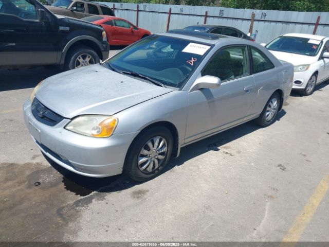 2001 HONDA CIVIC 1HGEM22931L082972 Photo 1