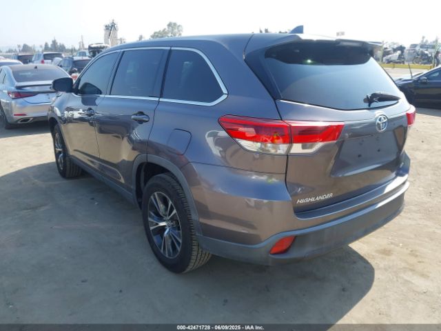 5TDZZRFH6KS311902 Toyota Highlander Le Plus