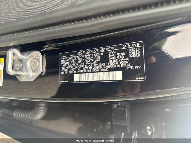 2019 VOLVO XC90 YV4102PK2K1487459 Photo 8