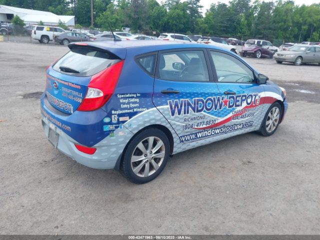 KMHCU5AE9EU182785 Hyundai ACCENT SE