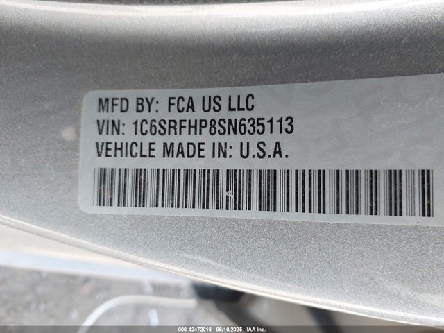 RAM 1500 2025 1C6SRFHP8SN635113 Image 9