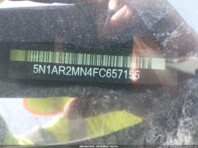 5N1AR2MN4FC657155 Nissan Pathfinder Platinum