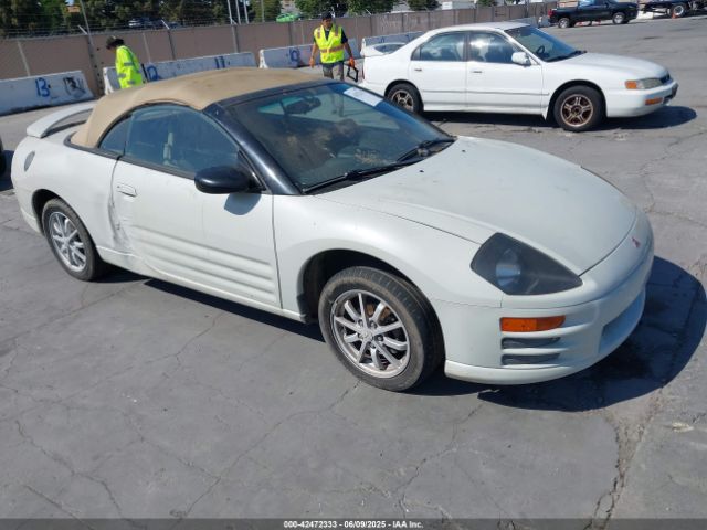 2001 MITSUBISHI ECLIPSE SPYDER 4A3AE45G41E051327