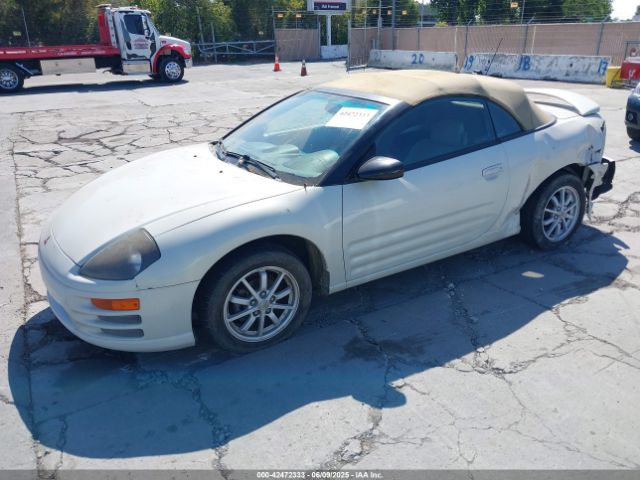 2001 MITSUBISHI ECLIPSE SPYDER 4A3AE45G41E051327 Photo 1