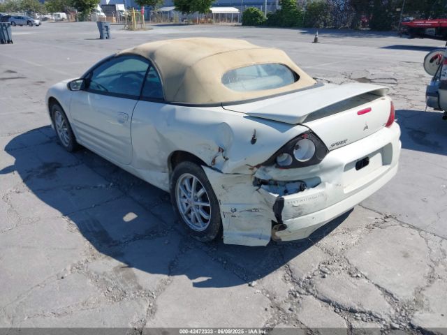 2001 MITSUBISHI ECLIPSE SPYDER 4A3AE45G41E051327 Photo 2