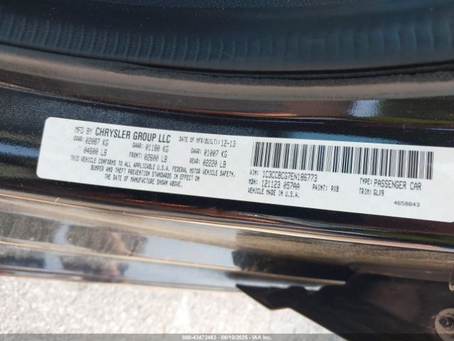 2014 CHRYSLER 200 1C3CCBCG7EN186773 Photo 8