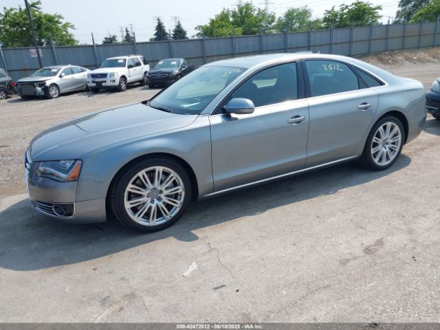 2013 AUDI A8 WAUA2AFD5DN021950 Photo 1