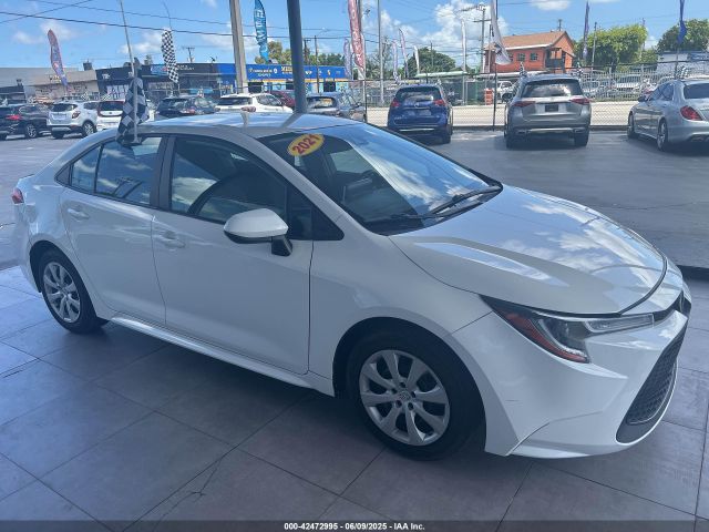 5YFEPMAE9MP267507 Toyota COROLLA LE