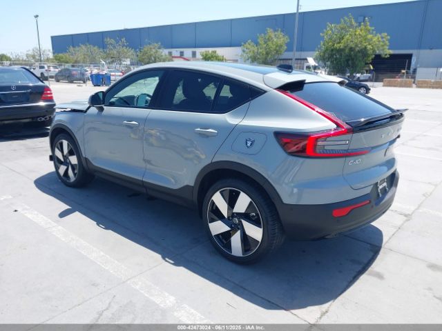 2024 VOLVO C40 RECHARGE PURE ELECTRIC YV4ER3GL0R2103611 Photo 2