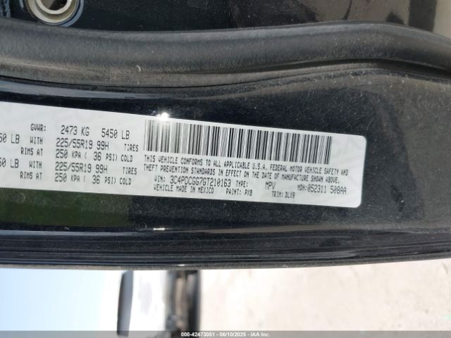 3C4PDCGG7GT210163 Dodge Journey Crossroad Plus