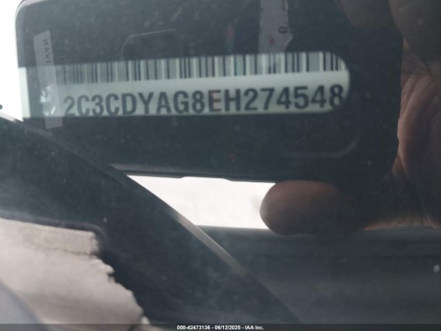 2014 DODGE CHALLENGER 2C3CDYAG8EH274548 Photo 8