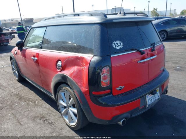 2011 MINI COOPER S CLUBMAN WMWZG3C51BTY36927 Photo 2