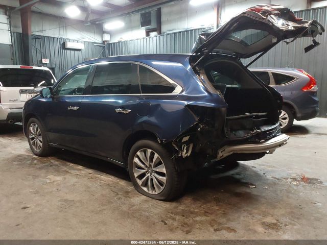 2015 ACURA MDX 5FRYD4H42FB024671 Photo 2