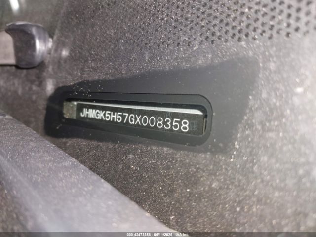 JHMGK5H57GX008358 Honda l15b1