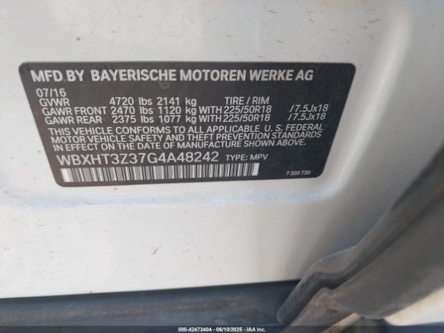 2016 BMW X1 WBXHT3Z37G4A48242 Photo 8