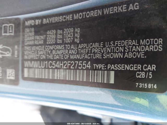 2017 MINI CLUBMAN WMWLU1C54H2F27554 Photo 8