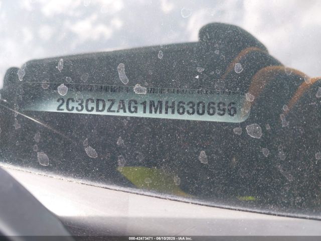 2C3CDZAG1MH630696 Dodge 2021