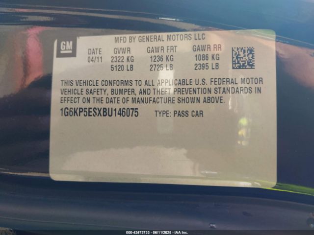 2011 CADILLAC DTS 1G6KP5ESXBU146075 Photo 8