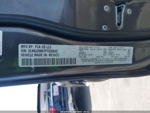 2023 JEEP COMPASS 3C4NJDBN7PT533642 Photo 8
