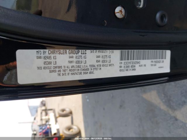 2014 DODGE CHALLENGER 2C3CDYBT3EH225043 Photo 8