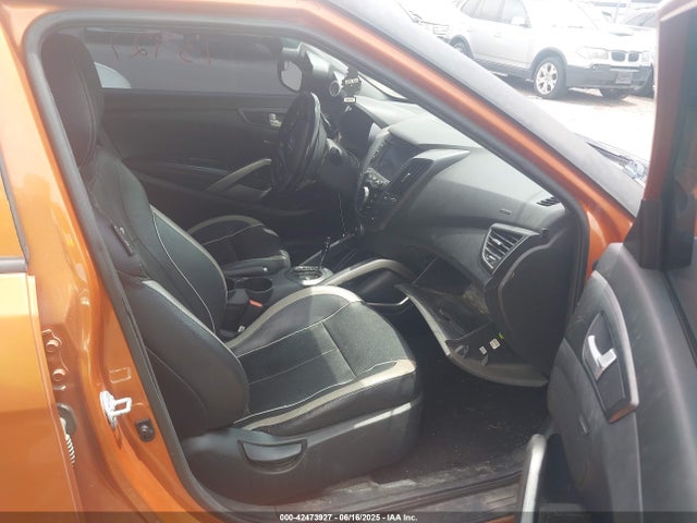 Hyundai Veloster Turbo W/black 2014 KMHTC6AE7EU202556 Image 5