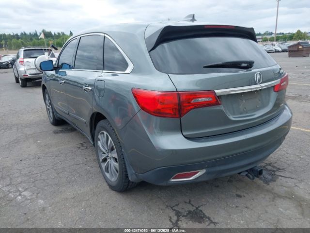 2016 ACURA MDX 5FRYD4H60GB033372 Photo 2